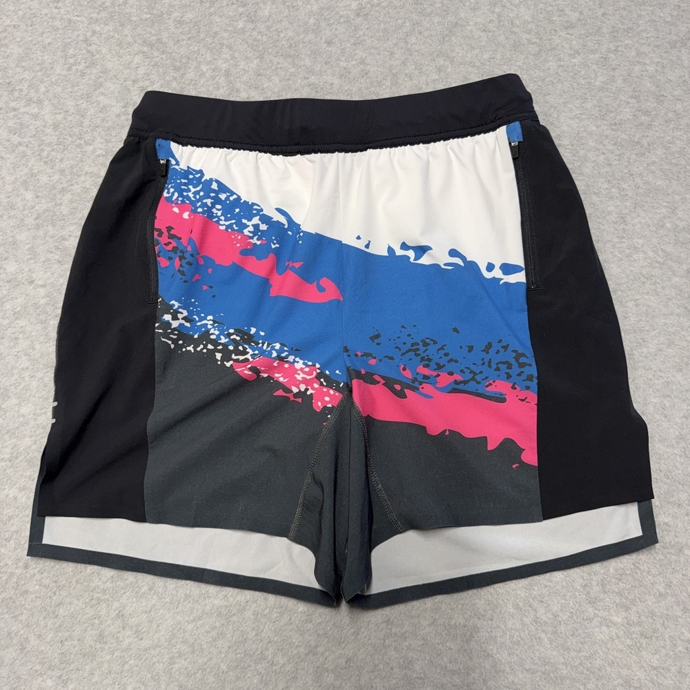 Chubbies Shorts Mens Large Multicolor Colorblock 5.5 Inseam Stretch Performance